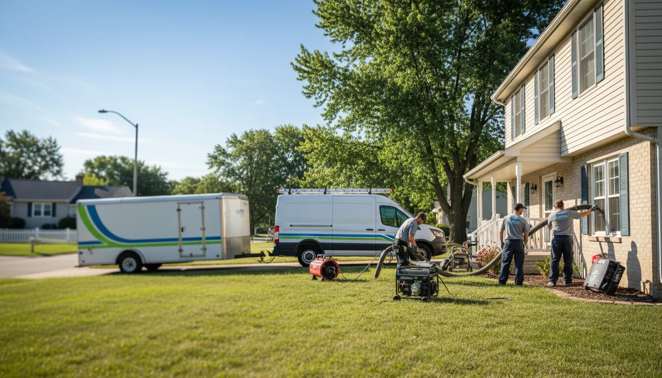 Flooded Basement Restoration And Cleanup With Repair in Boylston, MA near me